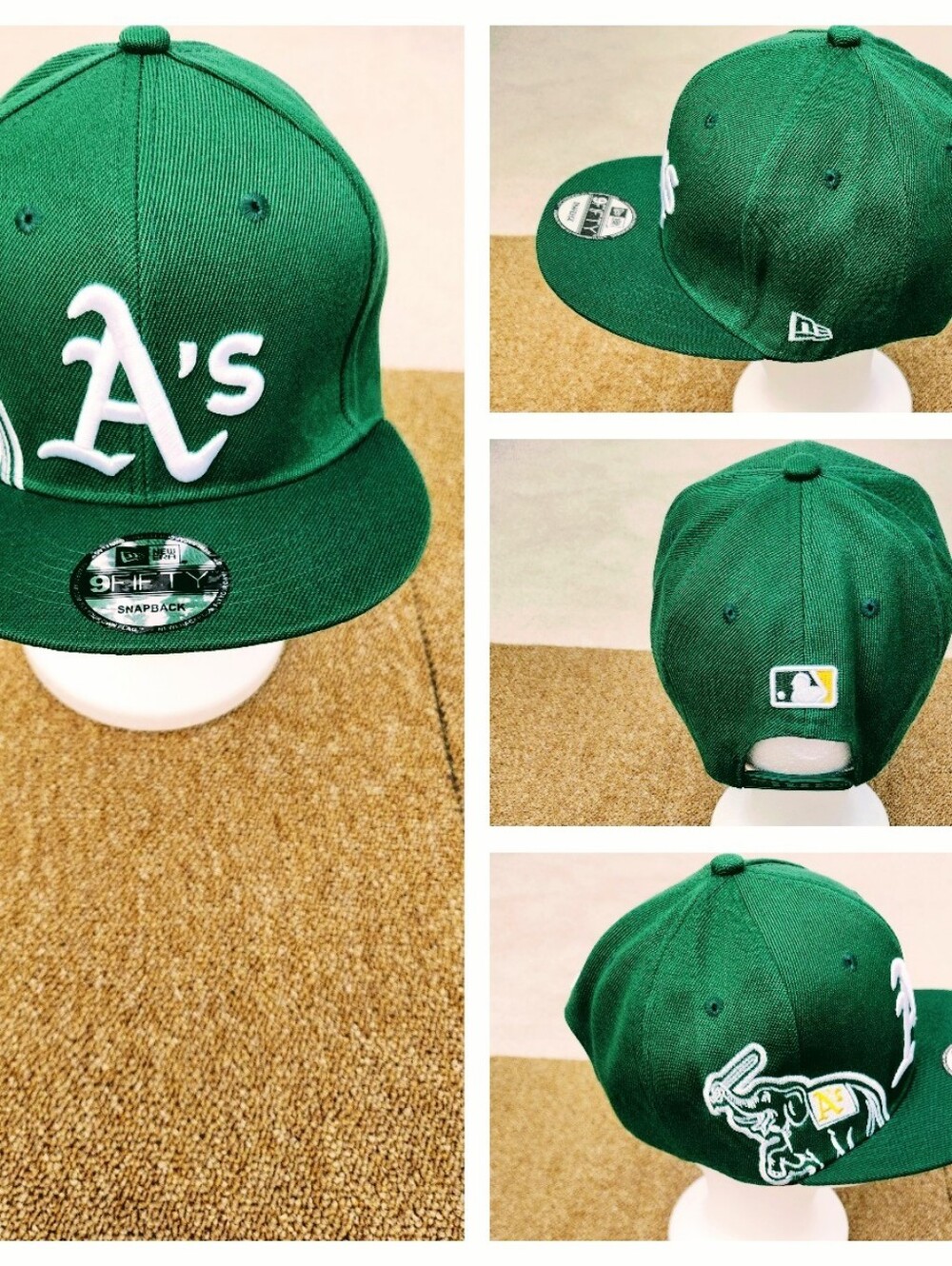 OAKLAND ATHLETICS MLB BASEBALL SNAPBACK HAT.